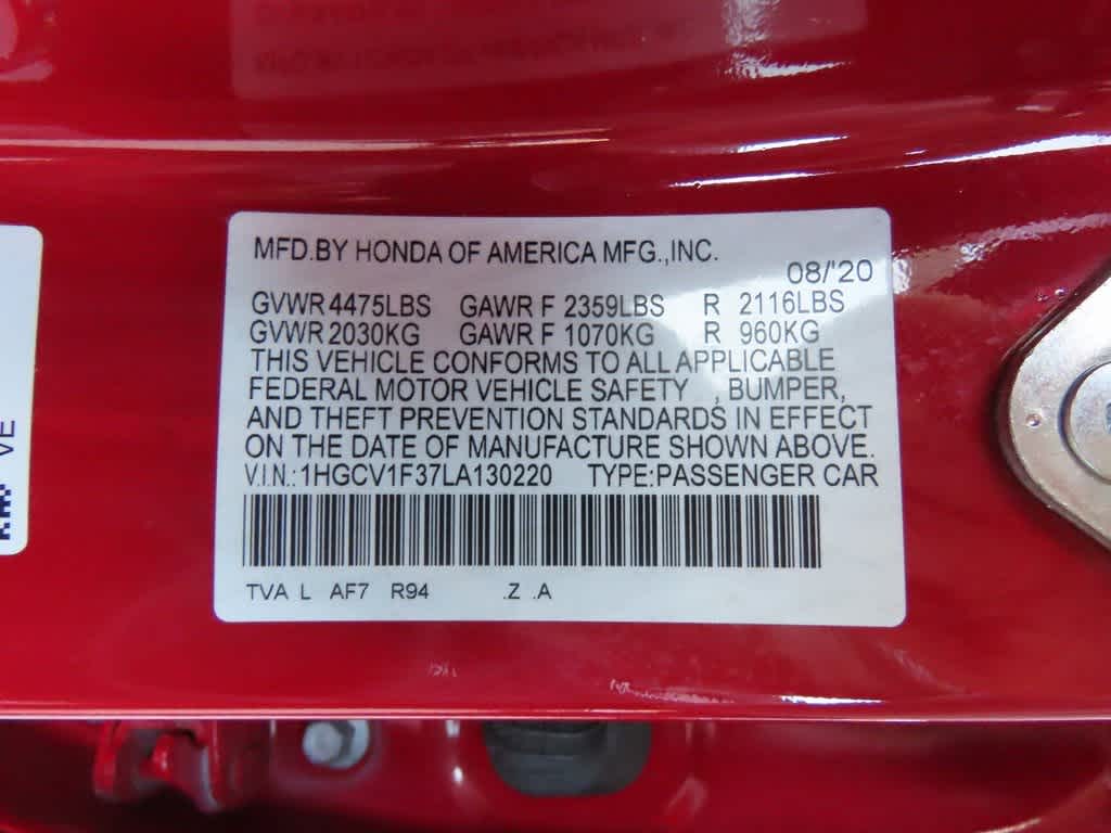 Thumbnail: 2020 Honda Accord - 25