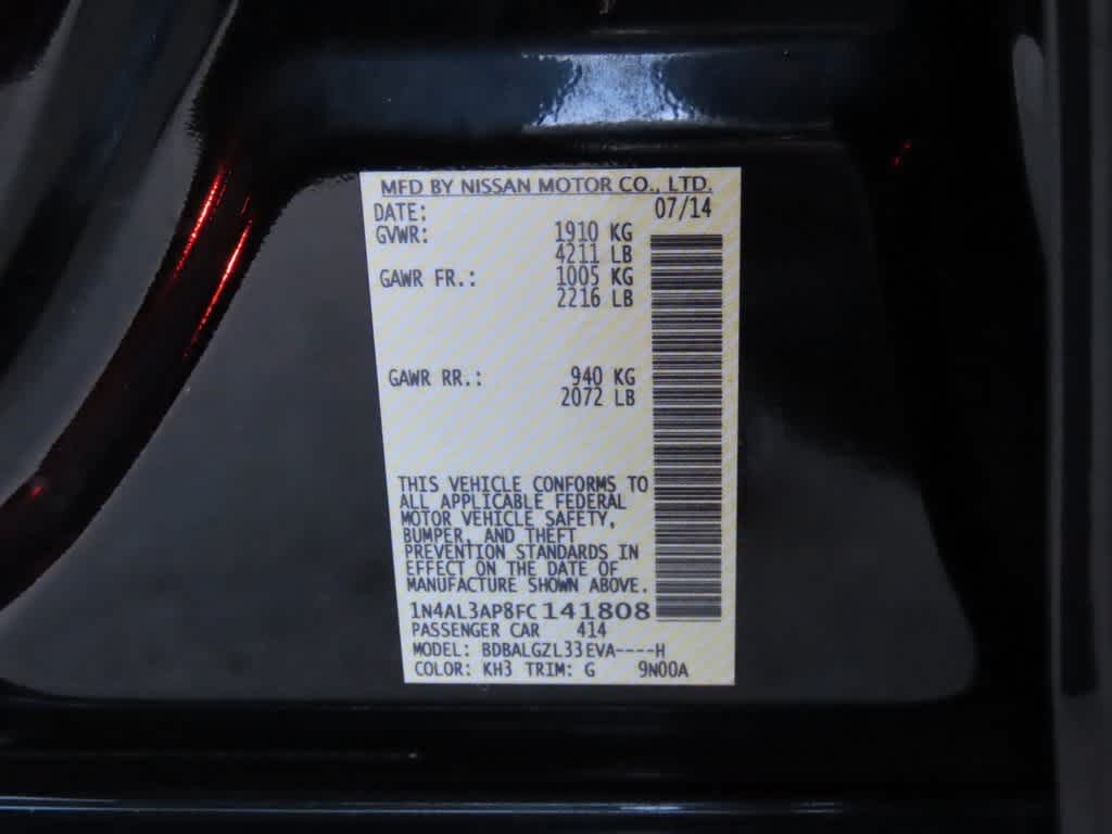 Thumbnail: 2015 Nissan Altima - 25