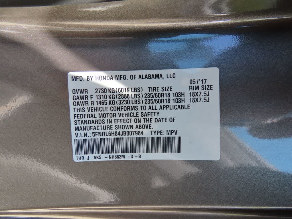 Thumbnail: 2018 Honda Odyssey - 31