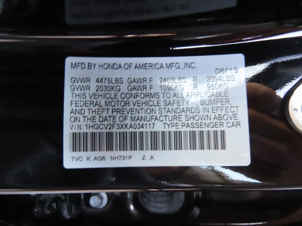 Thumbnail: 2019 Honda Accord - 28