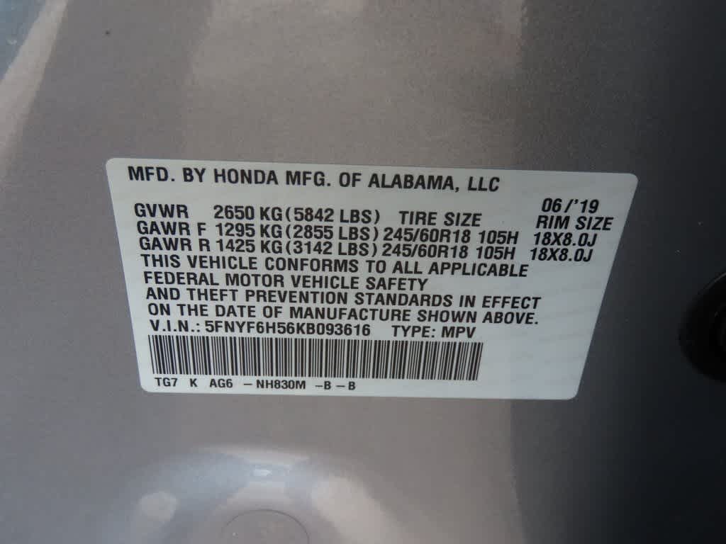 Thumbnail: 2019 Honda Pilot - 29