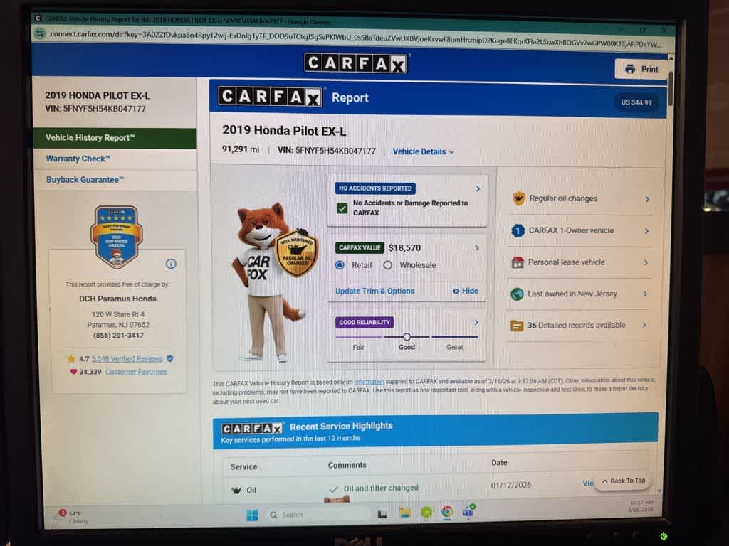 Thumbnail: 2019 Honda Pilot - 34