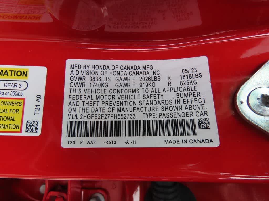 Thumbnail: 2023 Honda Civic - 23