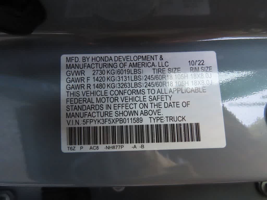 Thumbnail: 2023 Honda Ridgeline - 28