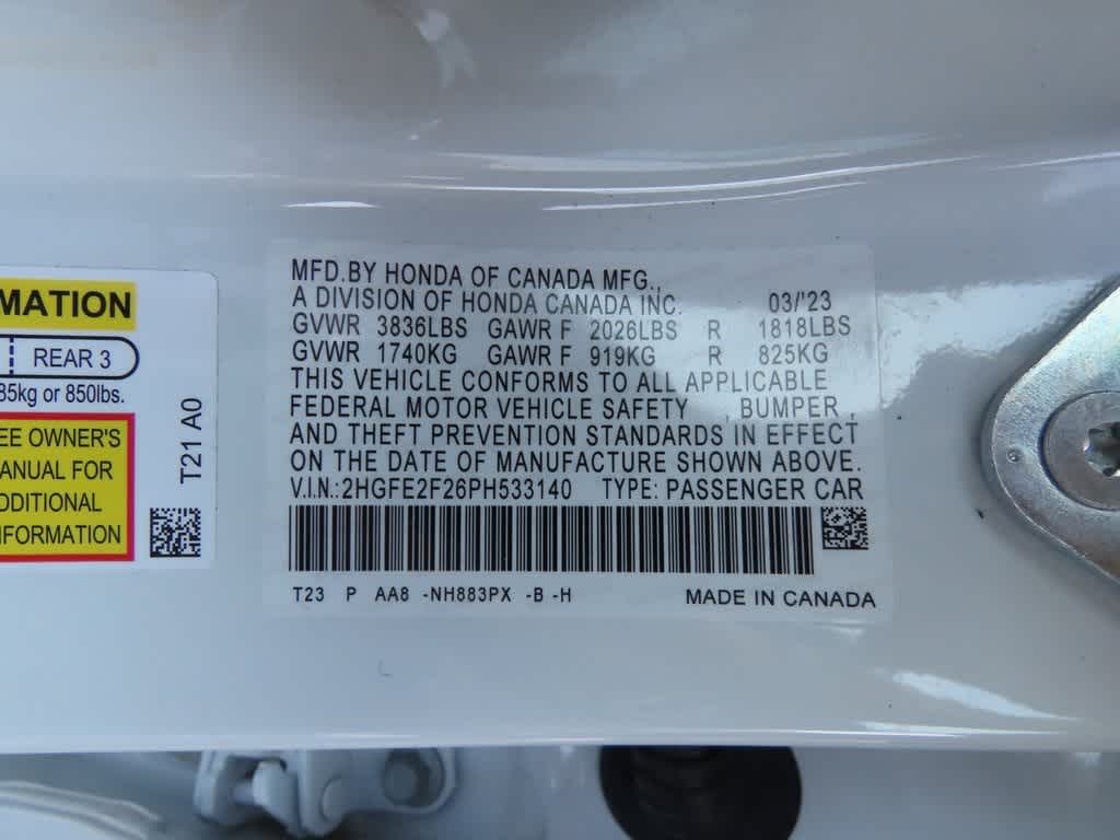 Thumbnail: 2023 Honda Civic - 24