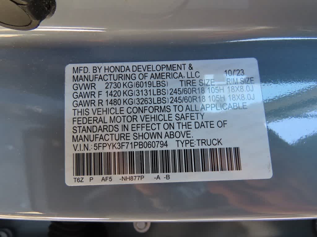 Thumbnail: 2023 Honda Ridgeline - 30