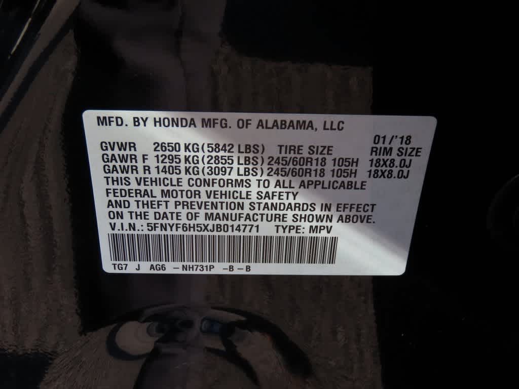 Thumbnail: 2018 Honda Pilot - 30