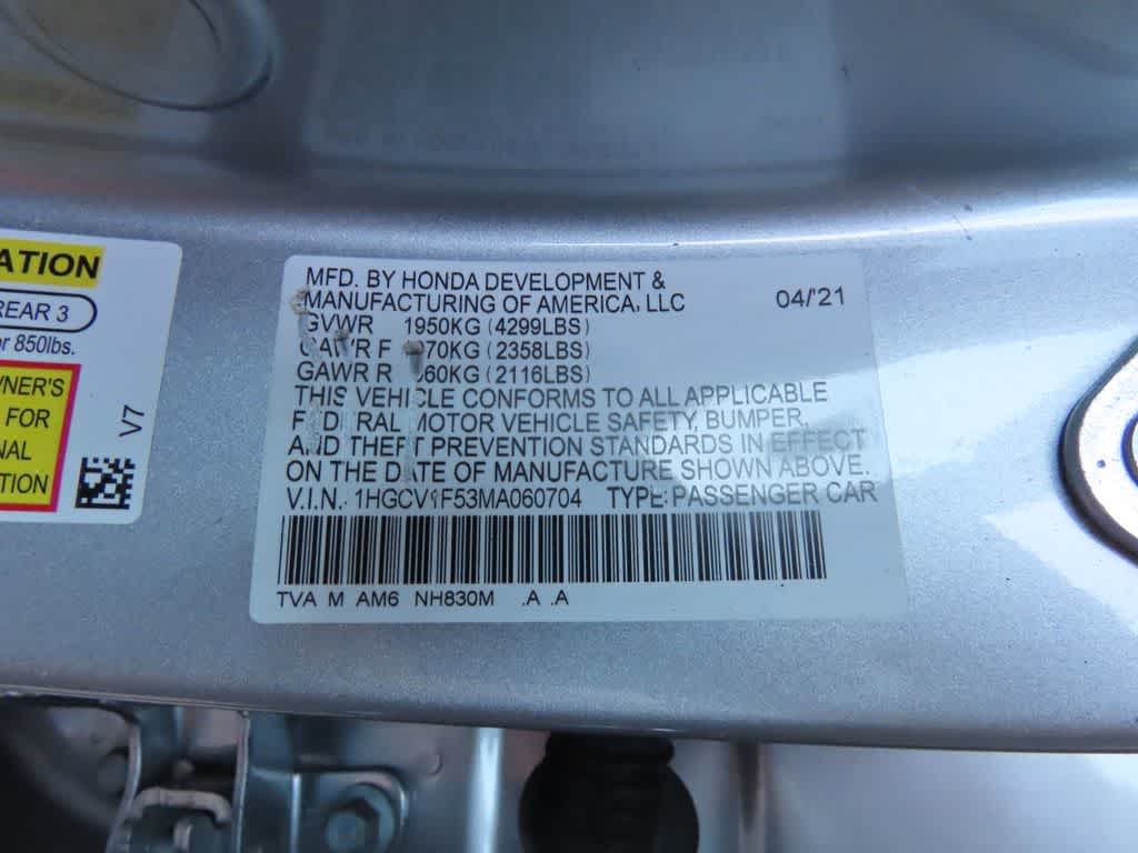 Thumbnail: 2021 Honda Accord - 26