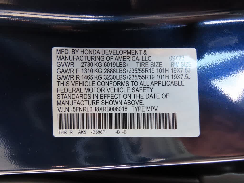 Thumbnail: 2024 Honda Odyssey - 30