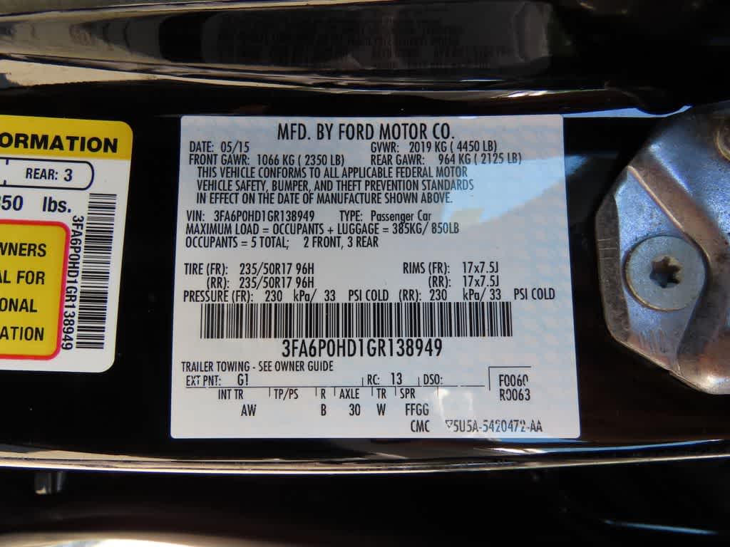 Thumbnail: 2016 Ford Fusion - 25