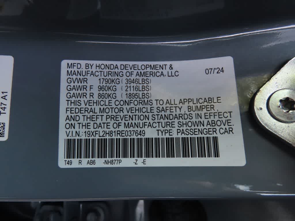 Thumbnail: 2024 Honda Civic - 24