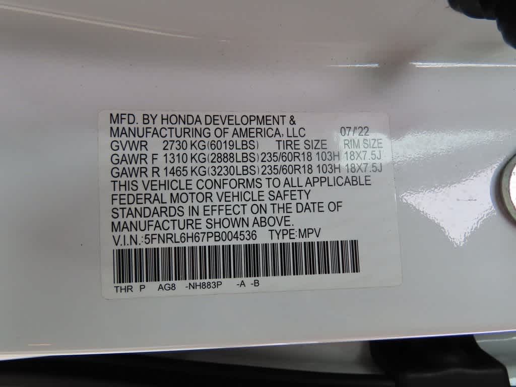 Thumbnail: 2023 Honda Odyssey - 28