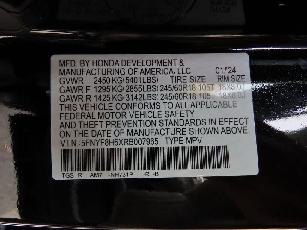 Thumbnail: 2024 Honda Passport - 30