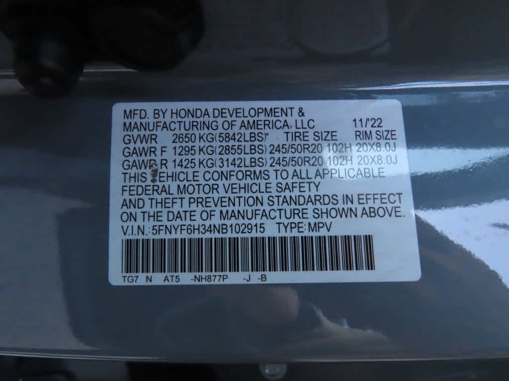 Thumbnail: 2022 Honda Pilot - 28