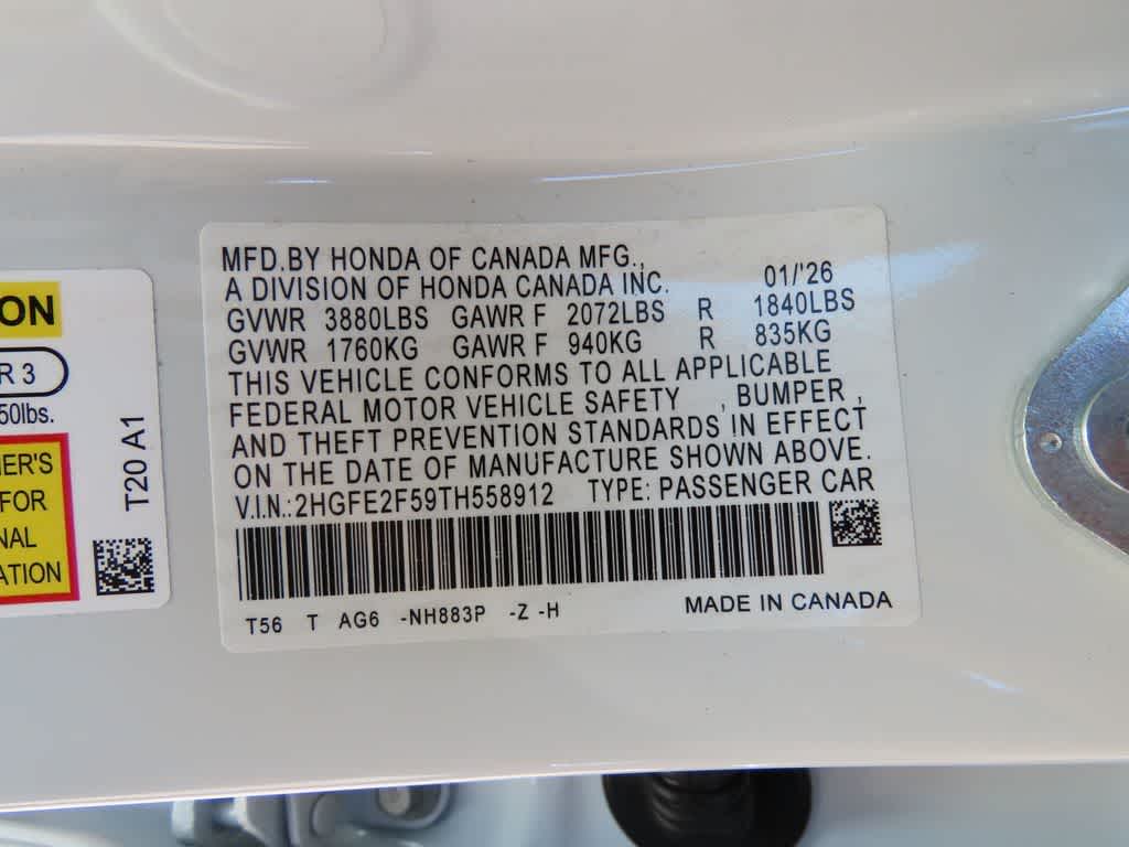 Thumbnail: 2026 Honda Civic - 25