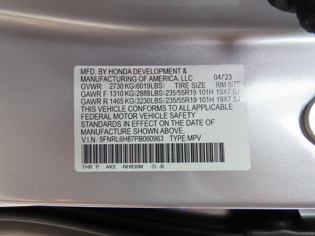 Thumbnail: 2023 Honda Odyssey - 30