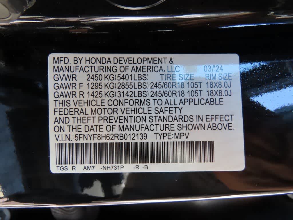 Thumbnail: 2024 Honda Passport - 30