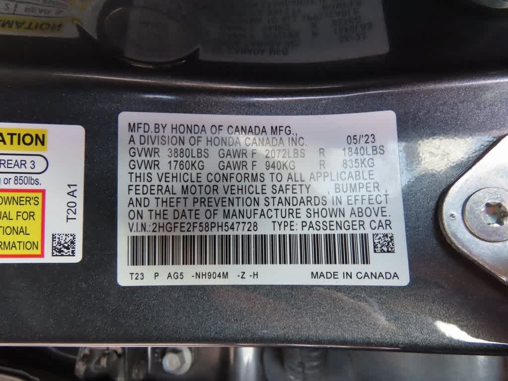 Thumbnail: 2023 Honda Civic - 24