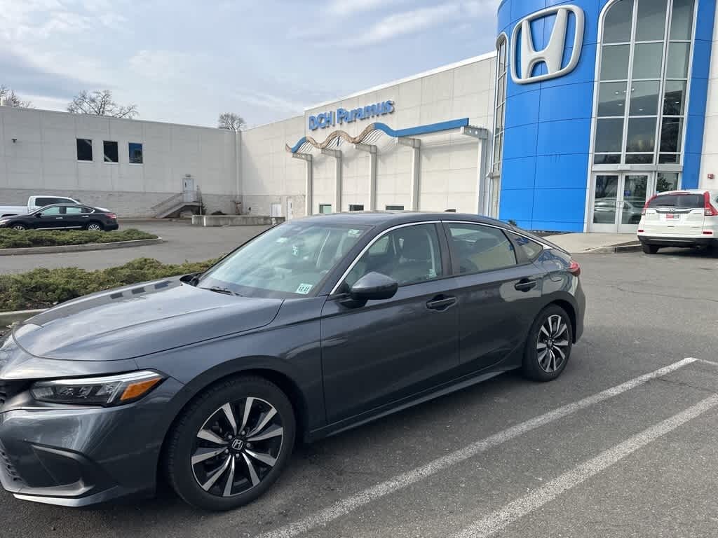 Certified 2022 Honda Civic EX-L Hatchback