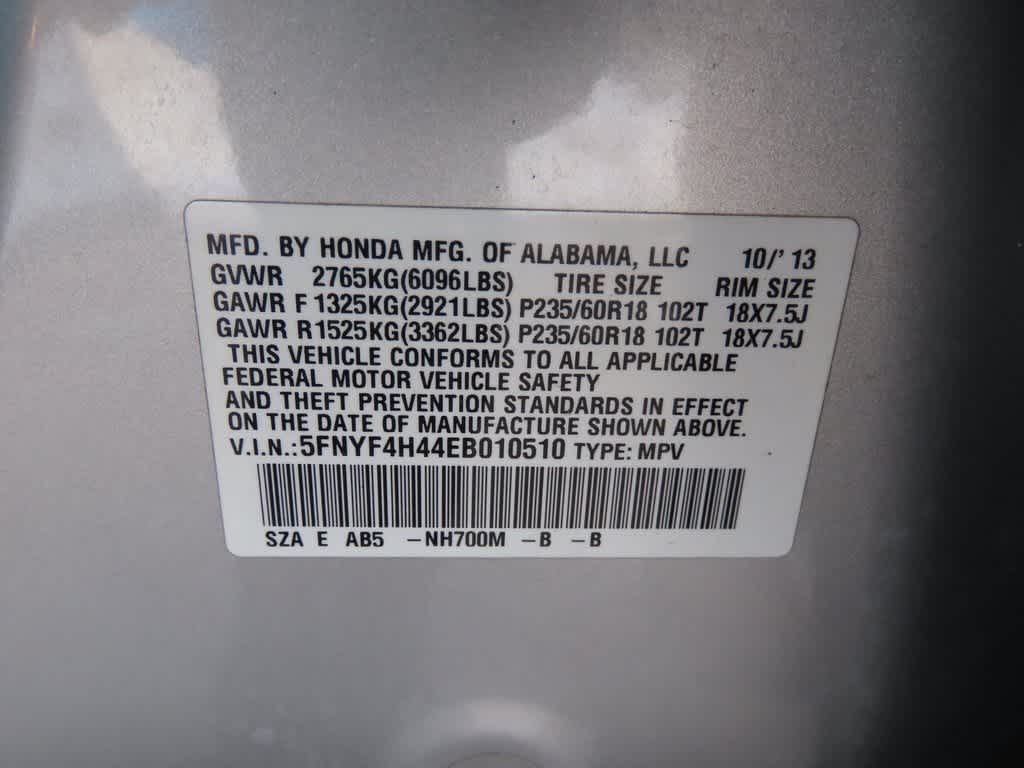 Thumbnail: 2014 Honda Pilot - 30