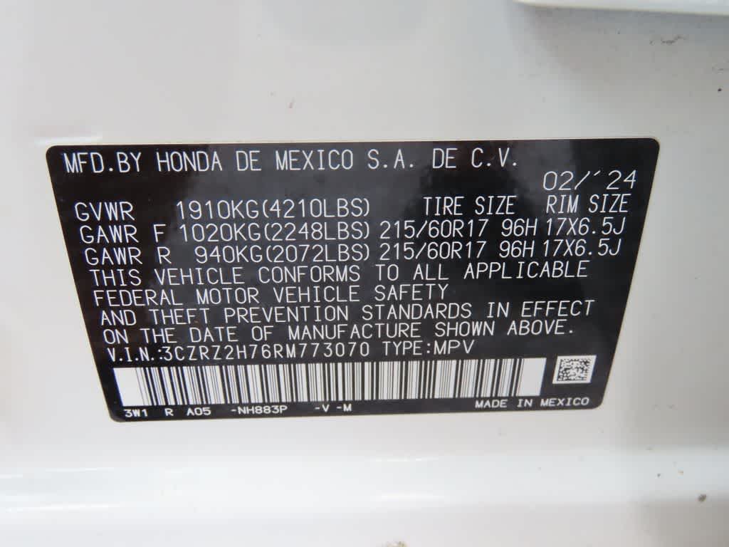 Thumbnail: 2024 Honda HR-V - 25
