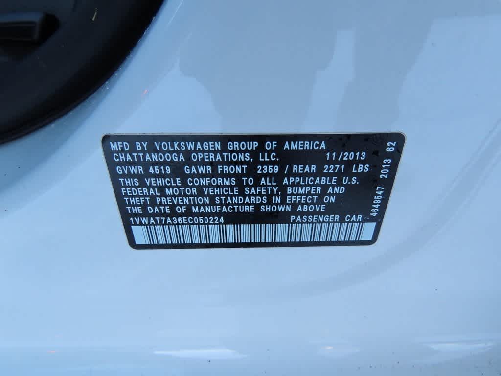 Thumbnail: 2014 Volkswagen Passat - 25