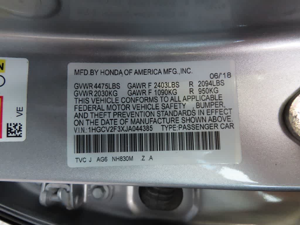 Thumbnail: 2018 Honda Accord - 27