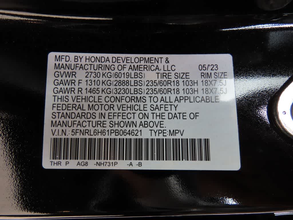 Thumbnail: 2023 Honda Odyssey - 28