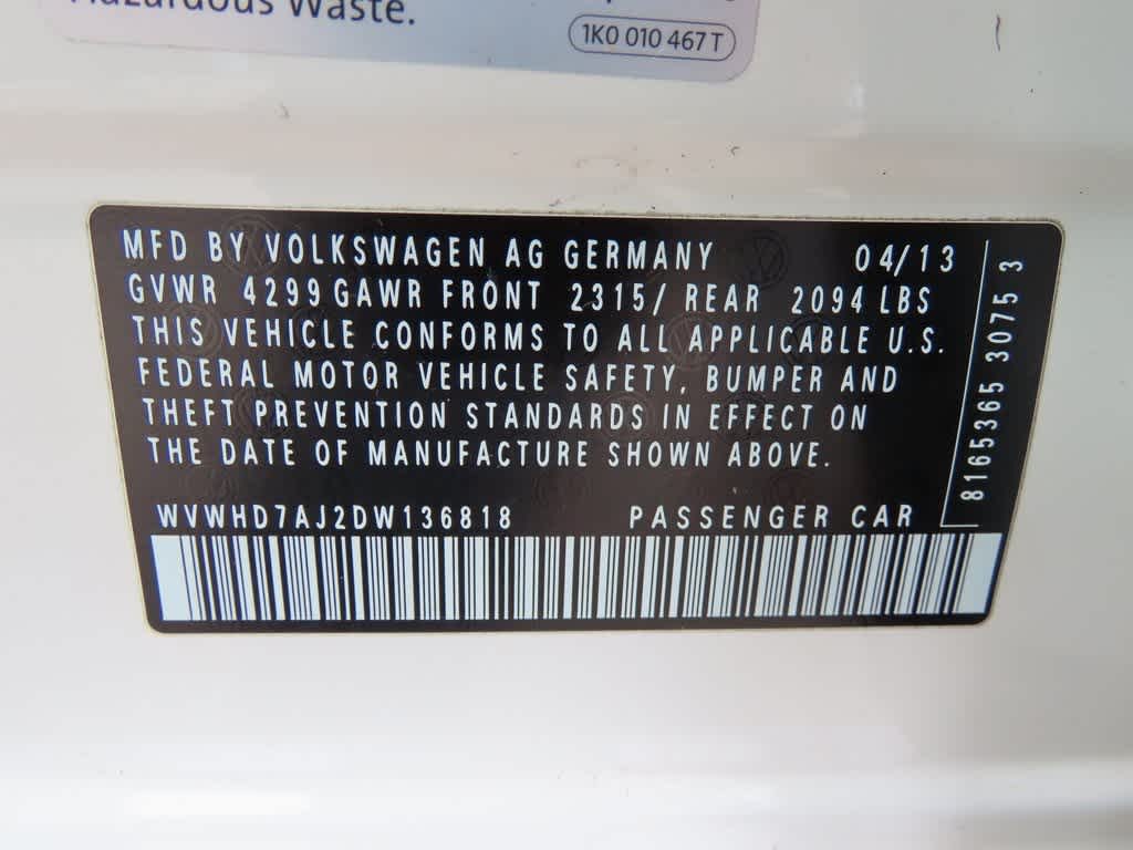 Thumbnail: 2013 Volkswagen Golf - 25