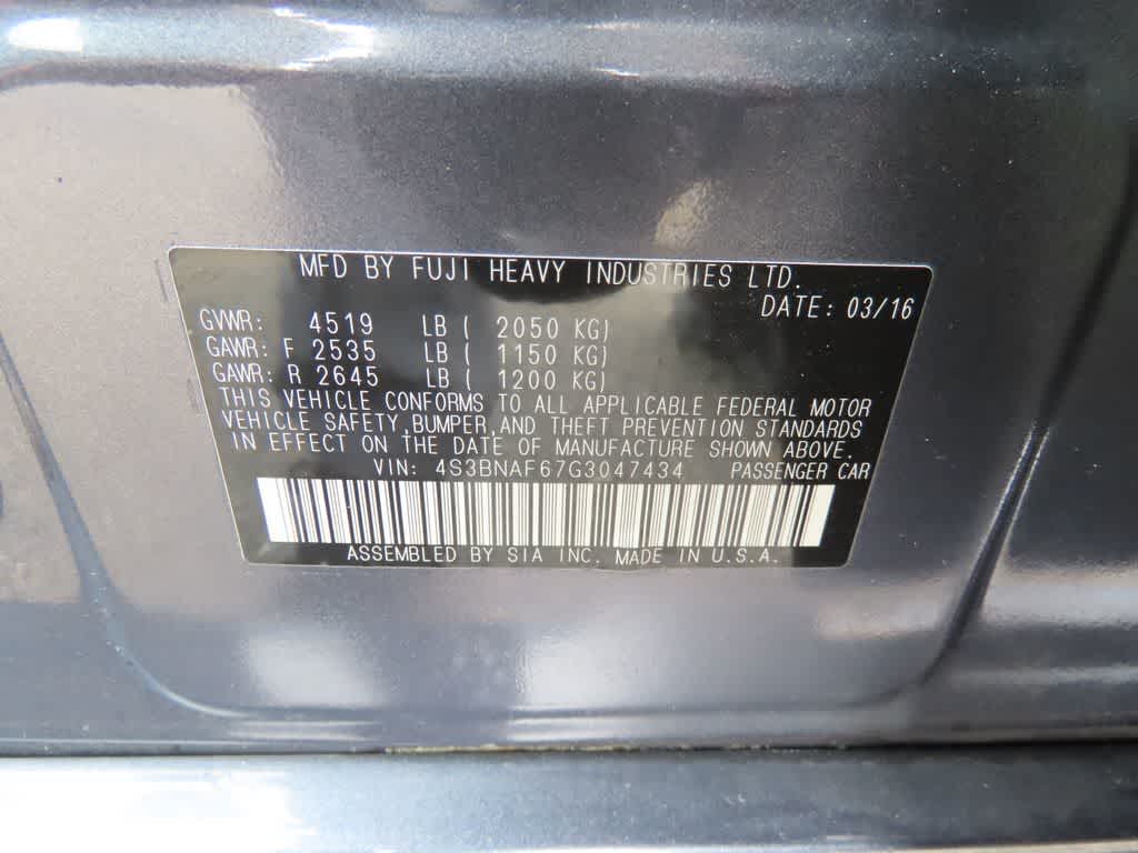 Thumbnail: 2016 Subaru Legacy - 25