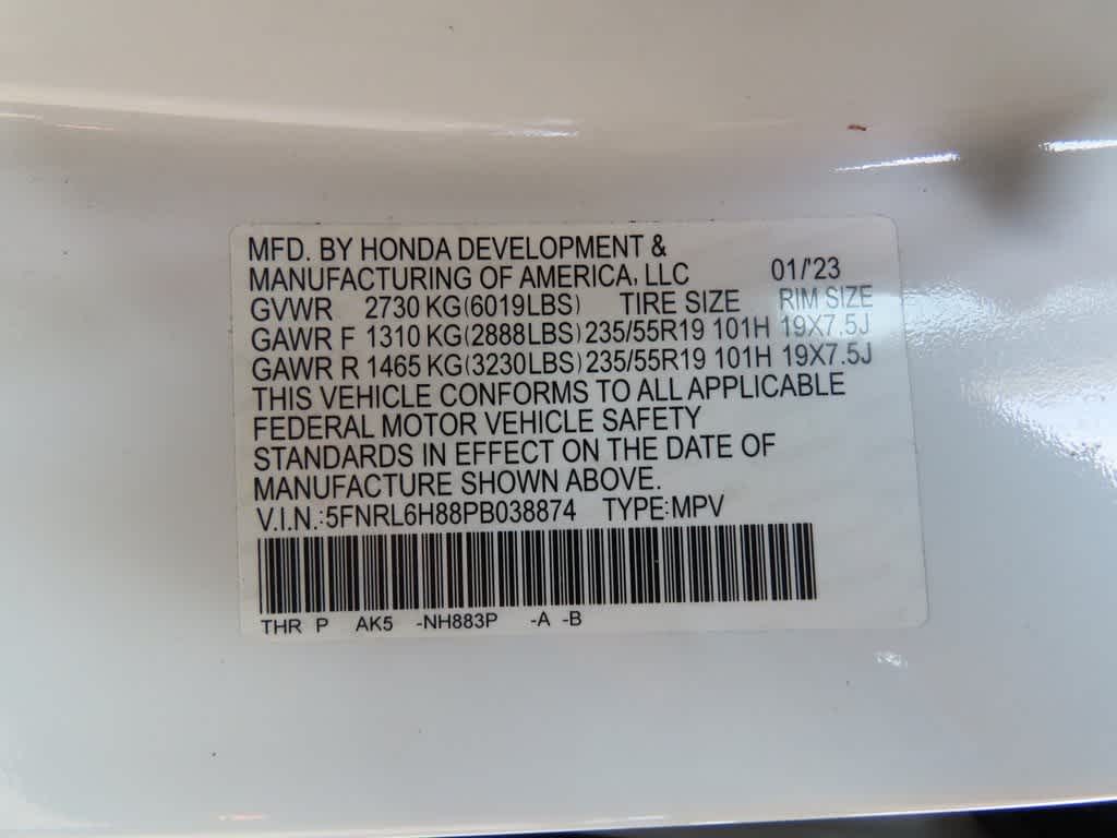 Thumbnail: 2023 Honda Odyssey - 30