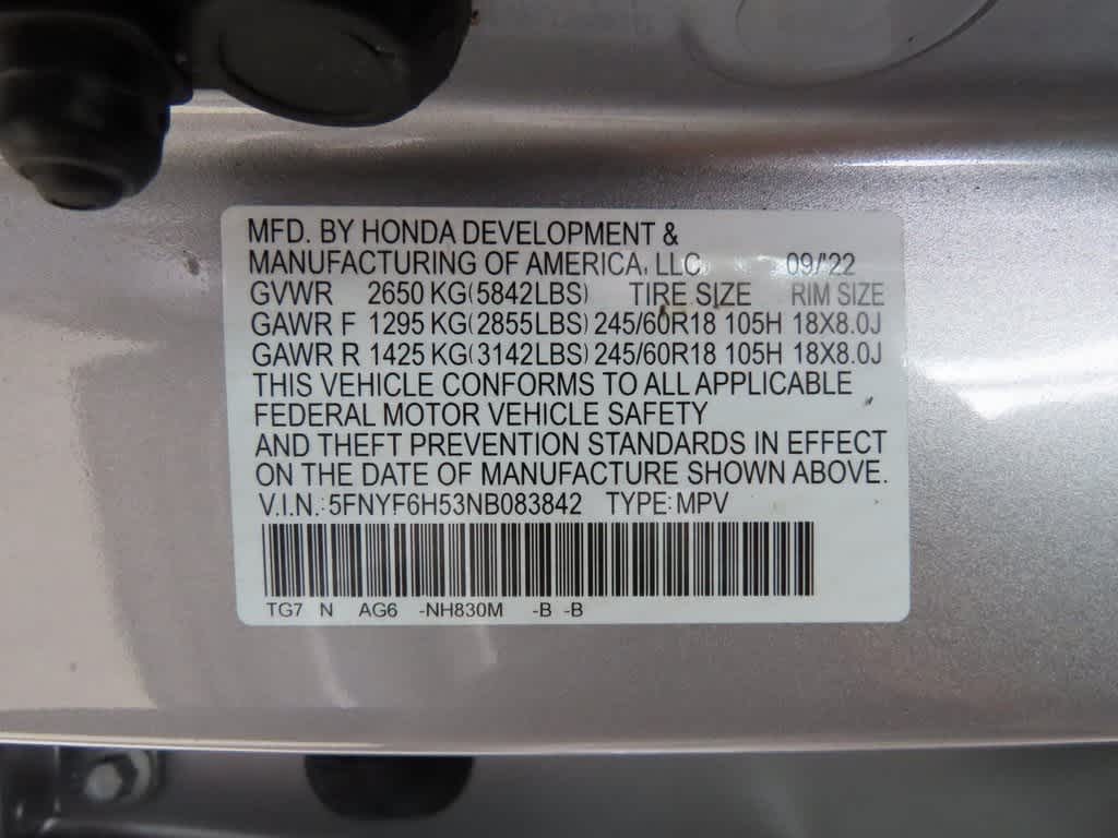 Thumbnail: 2022 Honda Pilot - 29