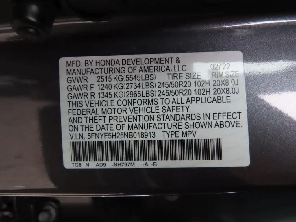 Thumbnail: 2022 Honda Pilot - 27