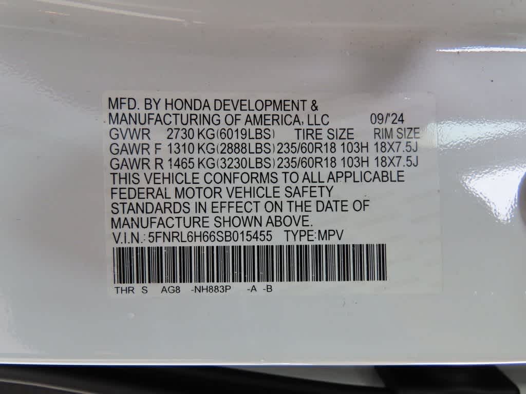 Thumbnail: 2025 Honda Odyssey - 29