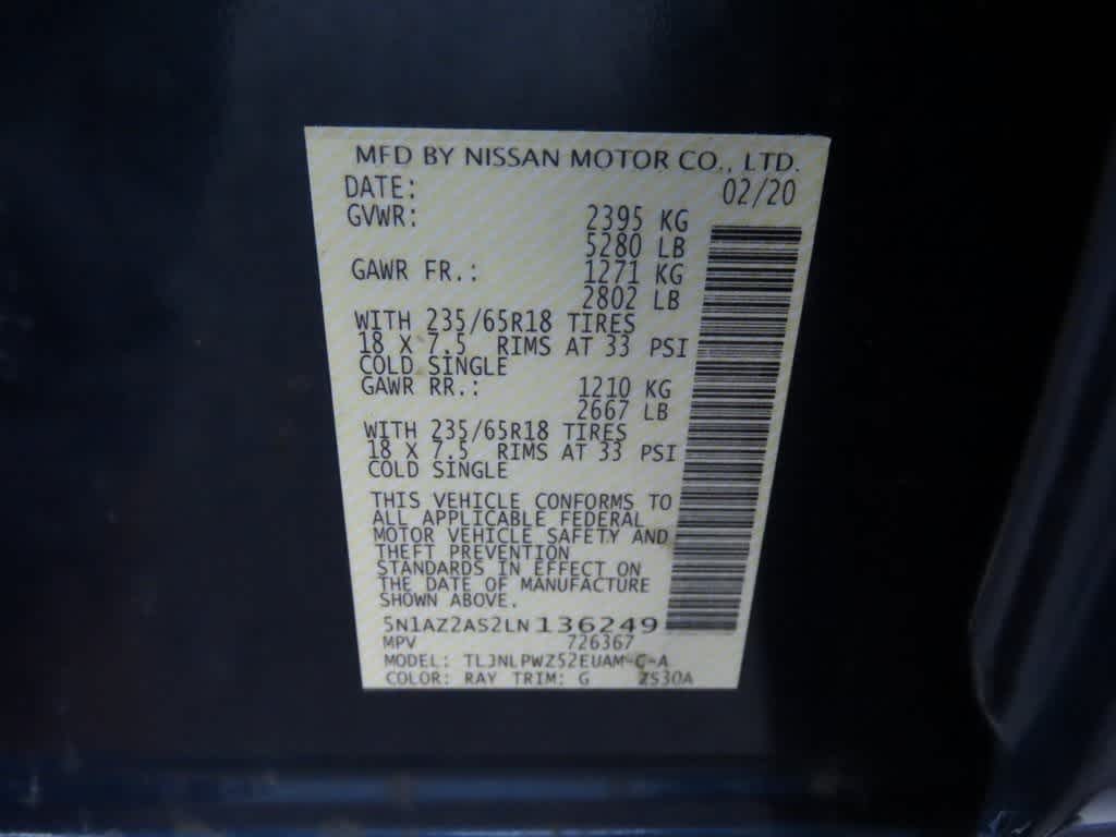 Thumbnail: 2020 Nissan Murano - 27