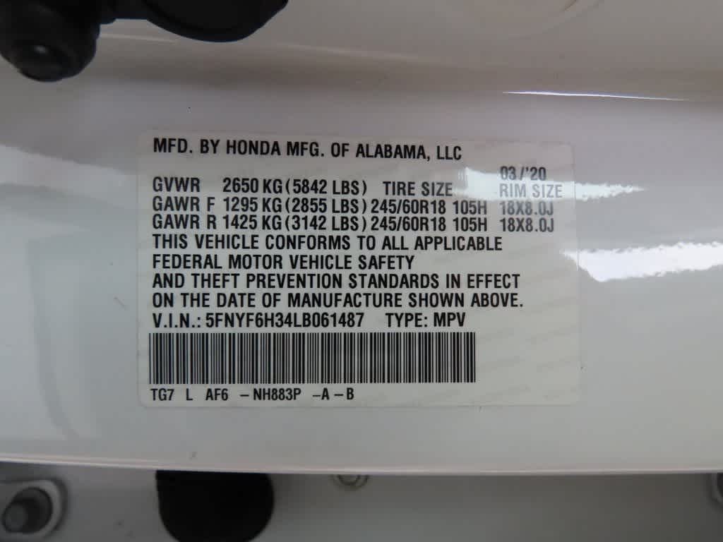 Thumbnail: 2020 Honda Pilot - 28