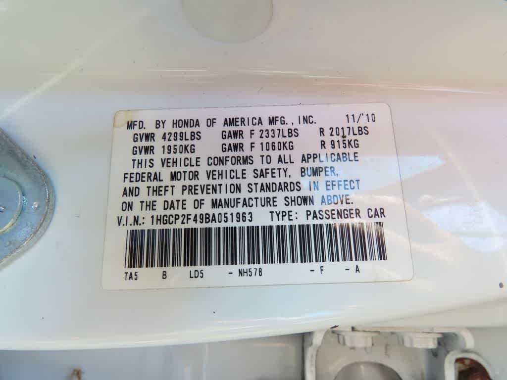 Thumbnail: 2011 Honda Accord - 23