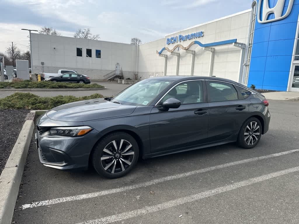 Certified 2022 Honda Civic EX-L Hatchback