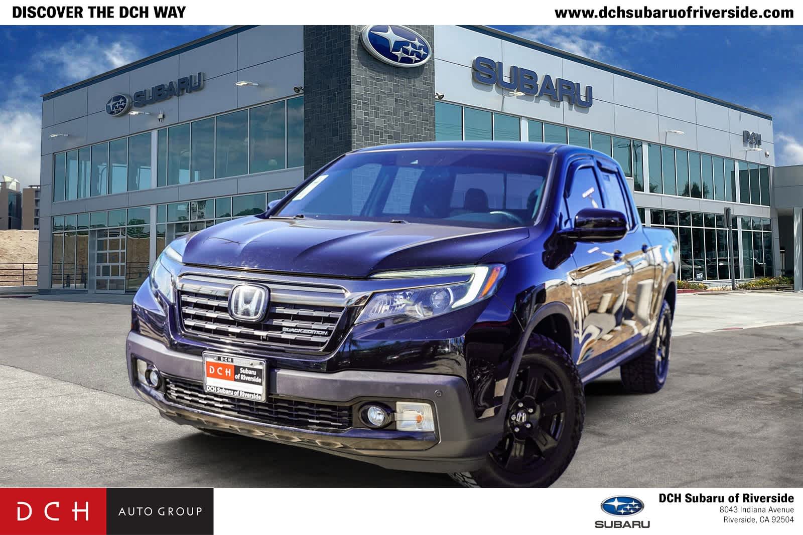 2017 Honda Ridgeline Black Edition -
                  Riverside, CA