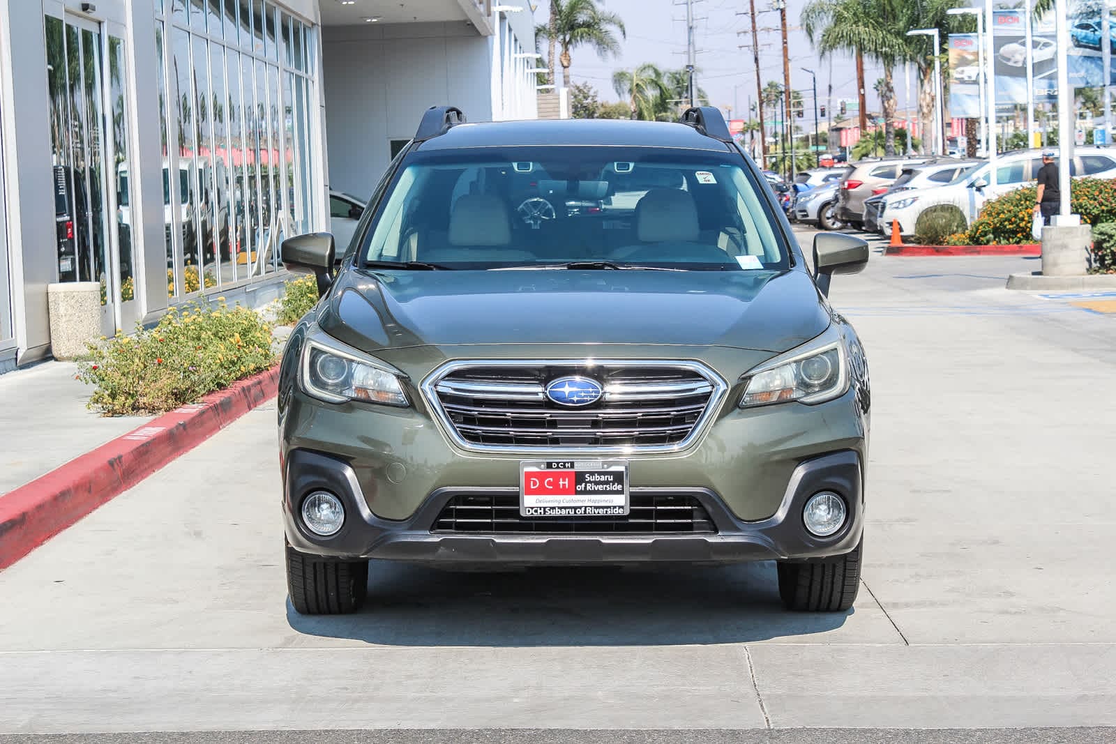 Certified 2019 Subaru Outback Premium with VIN 4S4BSAFCXK3343261 for sale in Riverside, CA