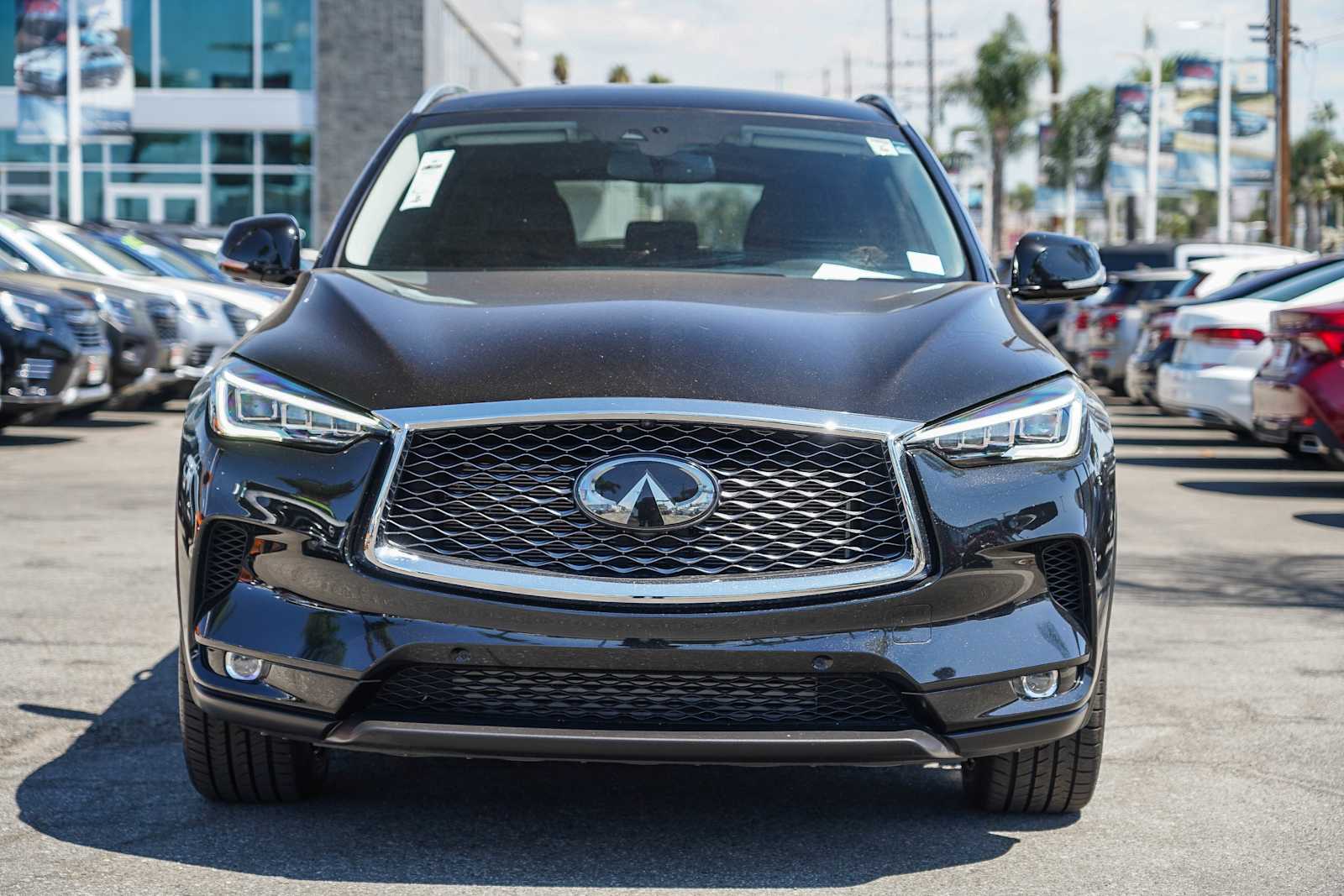 Used 2021 INFINITI QX50 Sensory with VIN 3PCAJ5CA2MF110638 for sale in Riverside, CA