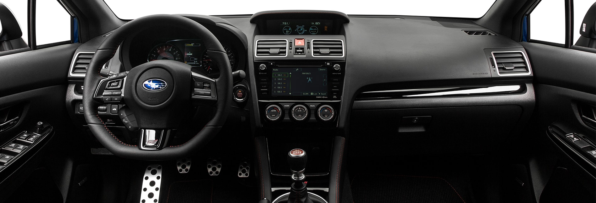 Subaru WRX Interior Vehicle Features