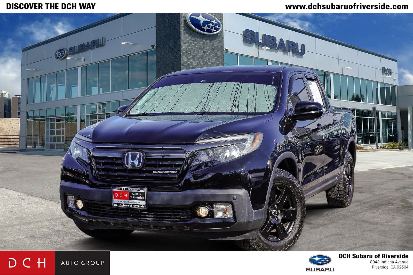 2017 Honda Ridgeline Black Edition -
                  Riverside, CA