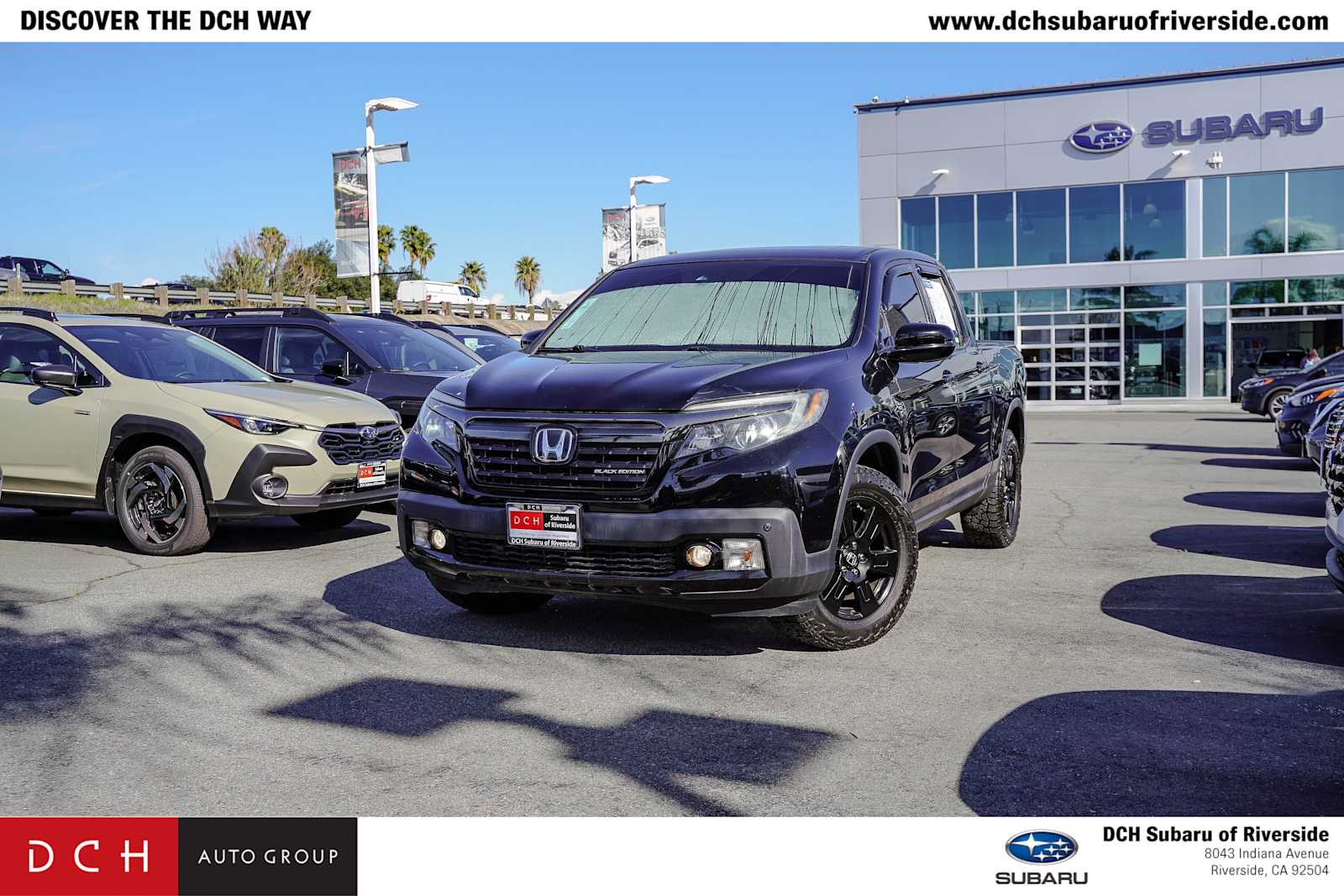 2017 Honda Ridgeline Black Edition -
                  Riverside, CA