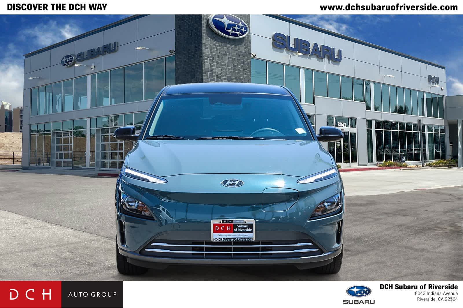 Used 2022 Hyundai Kona EV SEL with VIN KM8K23AG8NU155973 for sale in Riverside, CA