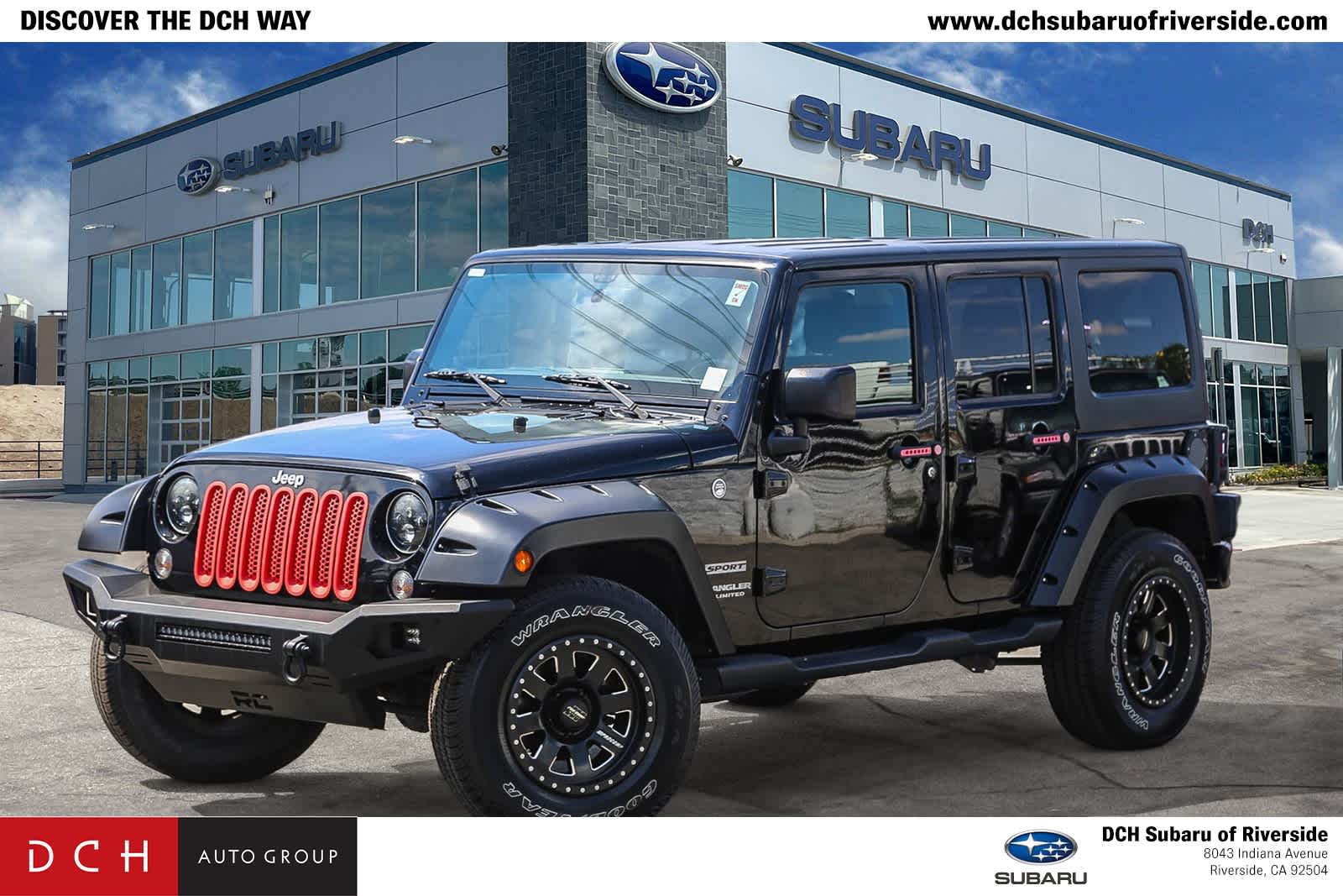 2017 Jeep Wrangler Unlimited Sport -
                  Riverside, CA
