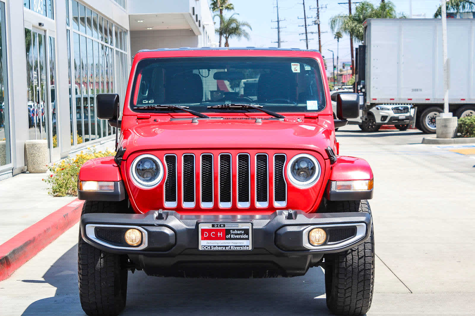 Used 2020 Jeep Wrangler Unlimited Sahara with VIN 1C4HJXEN0LW213190 for sale in Riverside, CA