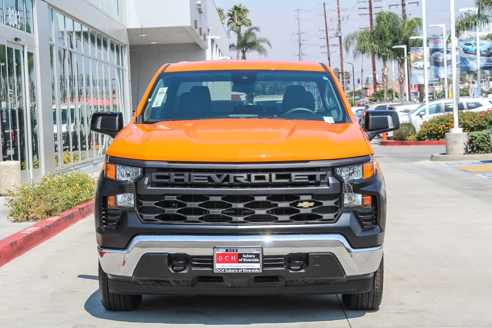 Used 2023 Chevrolet Silverado 1500 Work Truck with VIN 1GCRAAEK5PZ231115 for sale in Riverside, CA