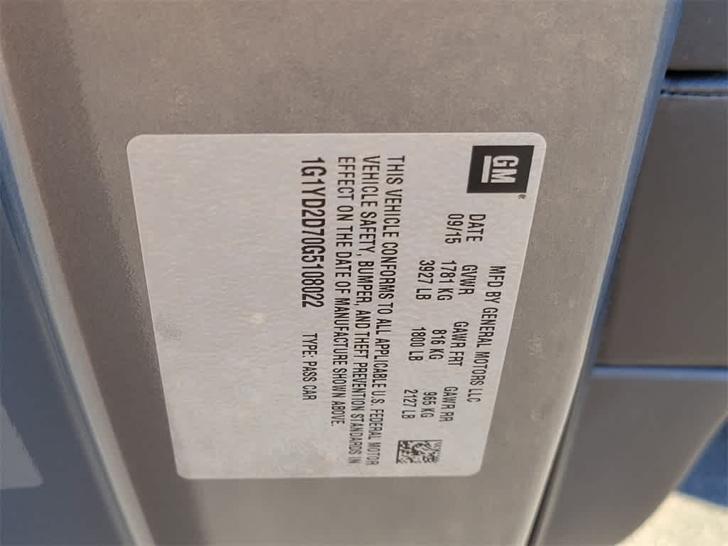 Thumbnail: 2016 Chevrolet Corvette - 15