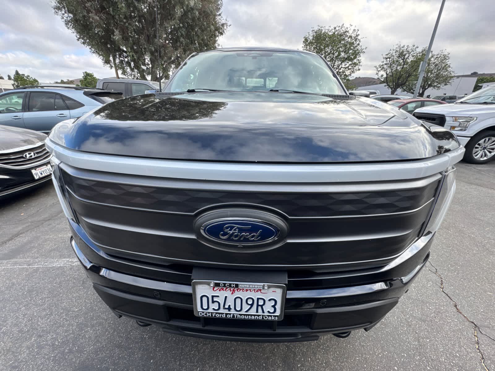 Certified 2022 Ford F-150 Lightning Lariat with VIN 1FTVW1EL9NWG15194 for sale in Thousand Oaks, CA